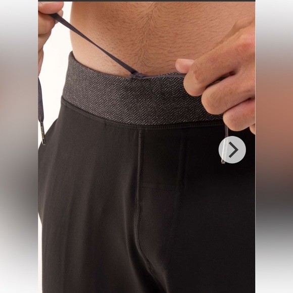 Lululemon Kung Fu Pant Black Herringbone Size M - Picture 3 of 16